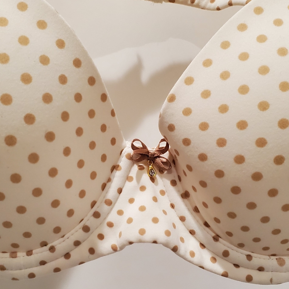 Soma Bra, Soma Bra, Embraceable Full Coverage-36B, Mod Dot Ivory/ Soft
